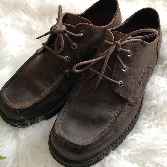 Wolverine brown leather lace up shoes EUC - Picture 8 of 8